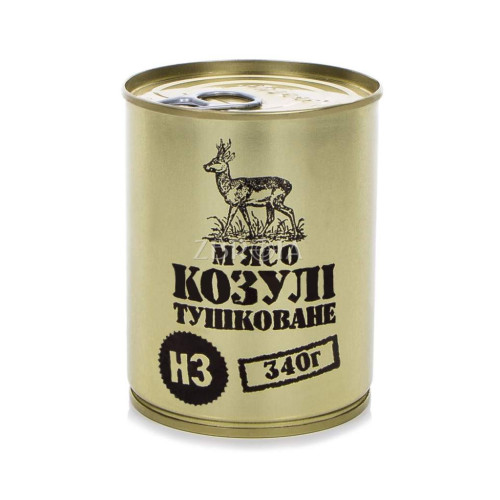 Консервы мясные "Мясо косули тушеное" фото