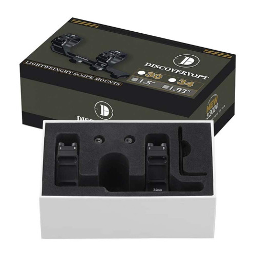Моноблок Discovery Optics One-Piece (34 мм) Extra High на Weaver/Picatinny. ВН – 32 мм фото 8