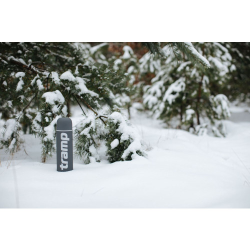 Термос TRAMP Soft Touch 1 л Grey фото 6