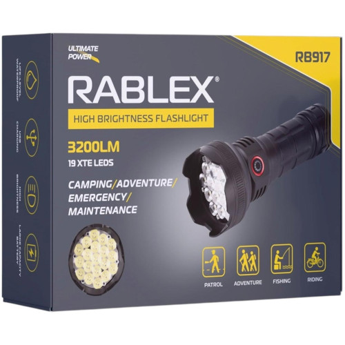 Ручной фонарь Rablex RB-917 фото 2