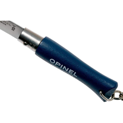 Ніж Opinel Keychain №4 Inox синій фото 6