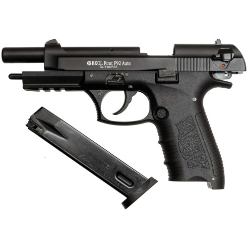 Шумовий пістолет EKOL Firat P92 Auto Black фото 3