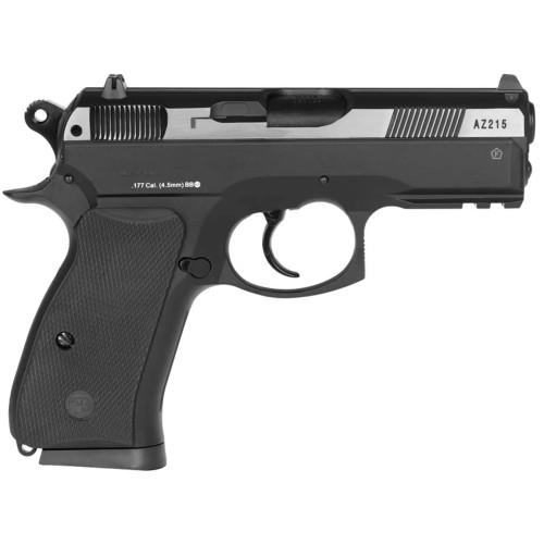 Пістолет пневматичний ASG CZ 75D Compact Nickel фото 2