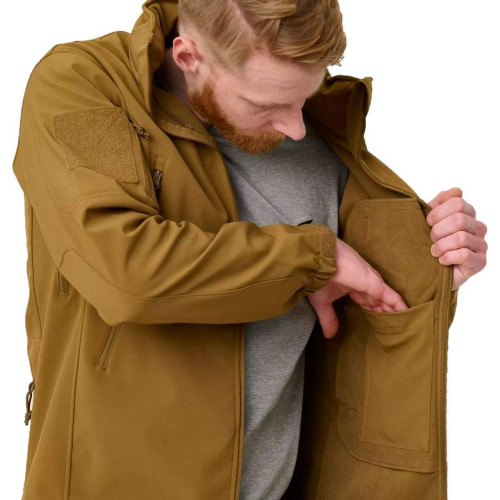 Куртка Helikon-Tex Gunfighter - Shark Skin Windblocker (розмір - L, колір - Olive Green) фото 3
