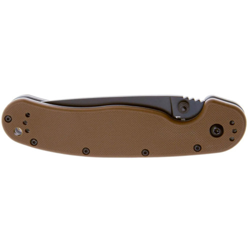 Нож складной Ontario Knife RAT I Coyote brown фото 3