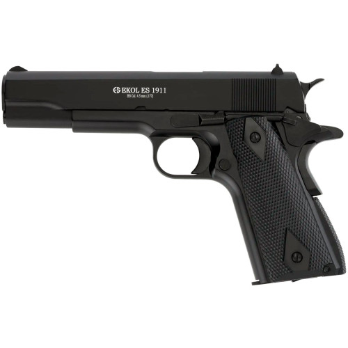 Пневматический пистолет EKOL ES 1911 Black фото