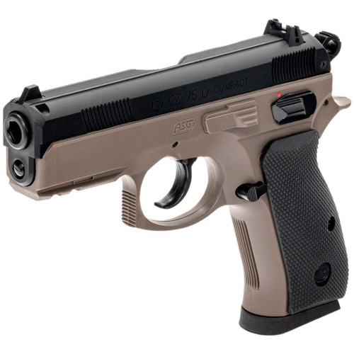 Страйкбольний пістолет ASG CZ 75D Compact - Spring кал. 6 мм (18603) фото 2
