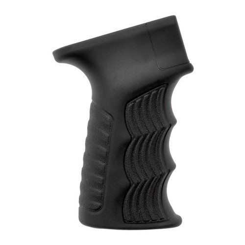Пистолетная рукоятка DLG Tactical (DLG-098) для АК-47/74 (полимер) обрезиненная, черная фото