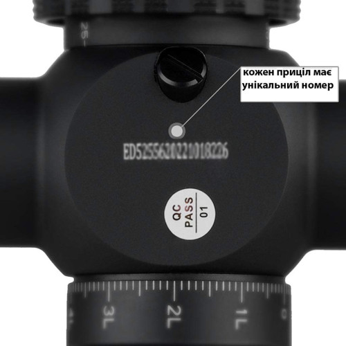 Прицел Discovery Optics ED-AR 1-6x24 IR FFP (30 мм, подсветка) фото 9