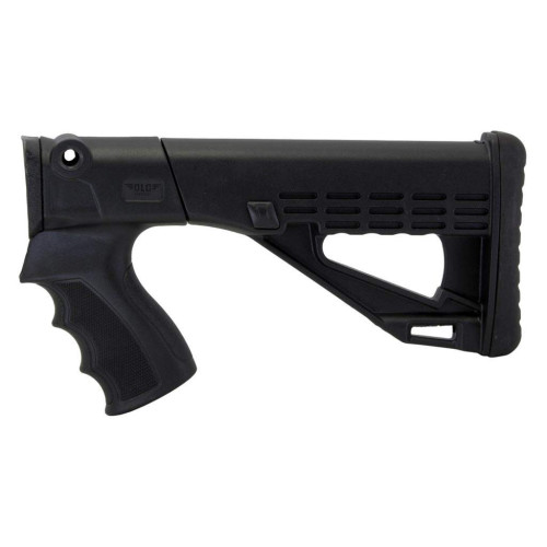 Телескопический приклад DLG Tactical TBS Solid (DLG-083) для помповых ружей Remington, Mossberg, Maverick (черный) фото 8