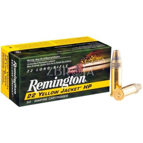 Патрон Remington Yellow Jacket кал. 22 LR куля Truncated Cone Hollow Point, маса 2.14 гр/33 гран фото