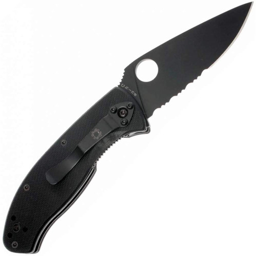 Ніж Spyderco Tenacious Black (C122GBBKPS) фото 2