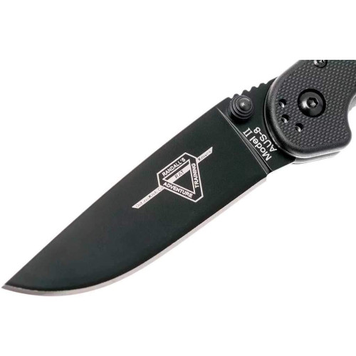 Нож Ontario RAT-2 BP Folder Black Handle (8861) фото 3