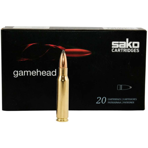 Патрон Sako Gamehead кал. 308 Win куля SP, маса 8 гр/123 гран фото