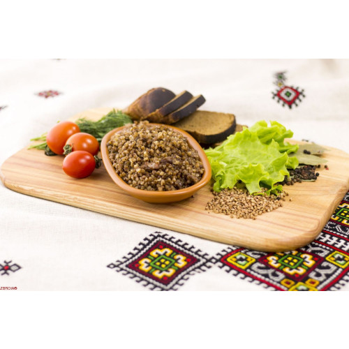 Консервы мясо-растительные "Каша гречневая с мясом дикого кабана" фото 2