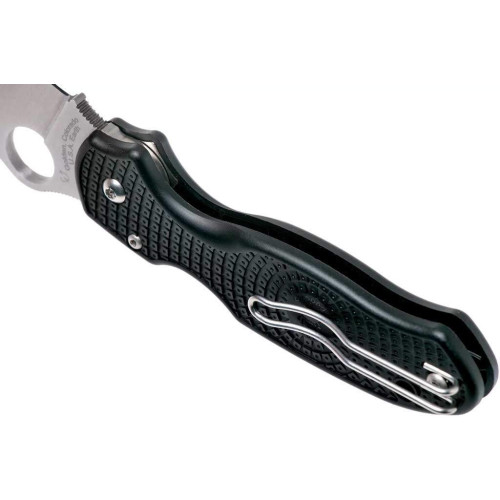 Ніж Spyderco Para 3 Lightweight FRN Black (C223PBK) фото 8