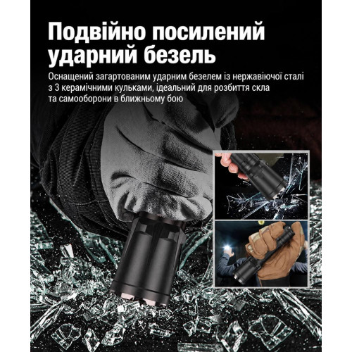 Ручной фонарь Klarus XT11GT Pro 3300 лм/4000 mAh. Black фото 13