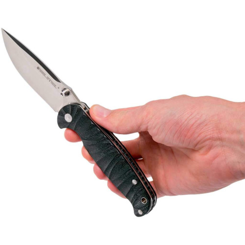 Нож Real Steel H6 Grooved Black (7785) фото 8