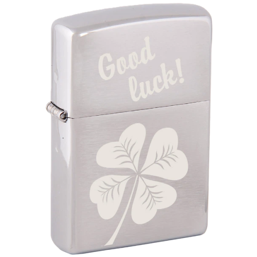 Запальничка Zippo 200506 "Brushed Chrome" фото