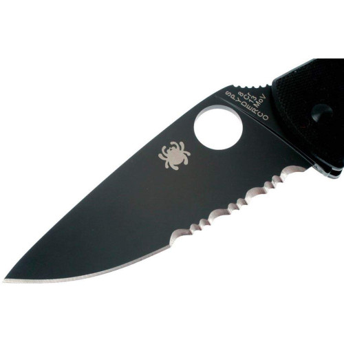 Ніж Spyderco Tenacious Black (C122GBBKPS) фото 3