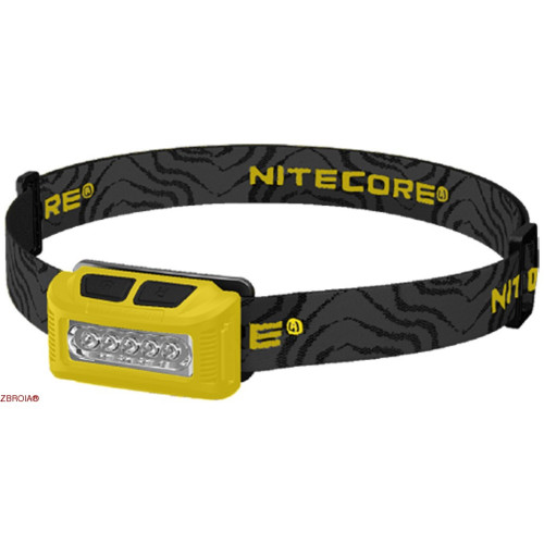 Ліхтар налобний Nitecore NU10 Yellow фото