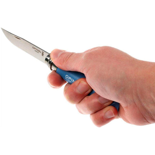Нож Opinel №7 Inox лазурный фото 6