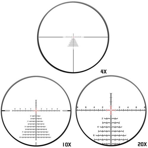 Прицел Discovery Optics ED-PRS GEN2 4-20x52 SFIR FFP-Z (34 мм, подсветка) фото 5