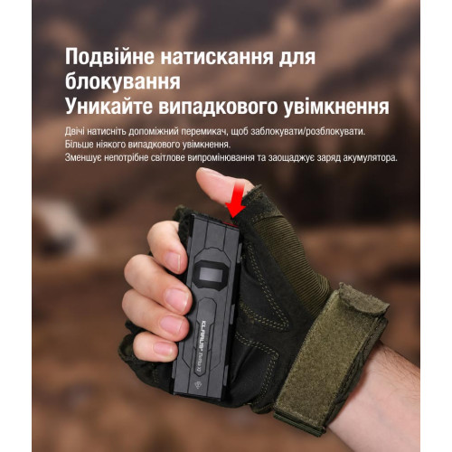 Ультратонкий фонарь Klarus FlatTac X2 3000 лм/1500 mAh. Black фото 23