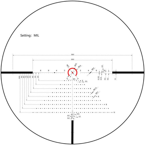 Оптичний приціл Vector Optics Constantine 1-8x24 Illum FFP фото 10