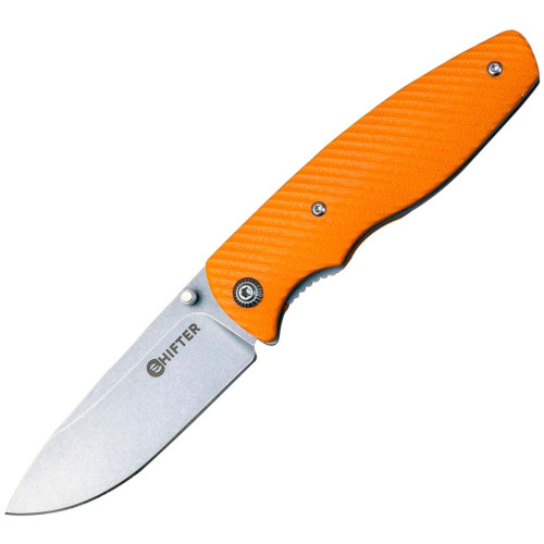 Нож Shifter by Mr. Blade Zipper Bright Orange фото