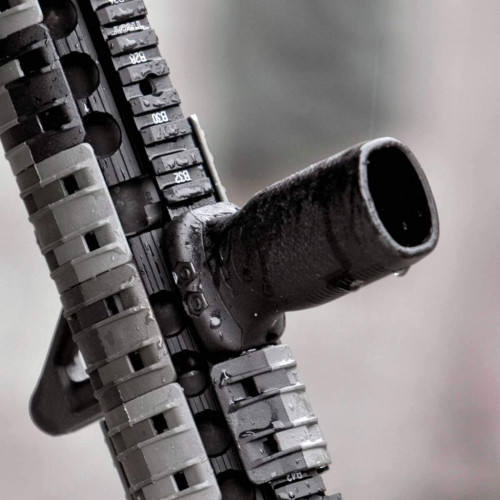Рукоятка передняя Magpul RVG на планку Picatinny (полимер) черная фото 6