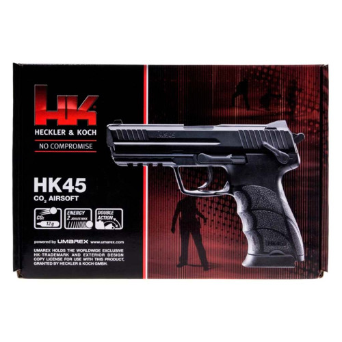 Страйкбольный пистолет Umarex Heckler&Koch HK45 - CO₂ кал. 6 мм (2.5978) фото 6