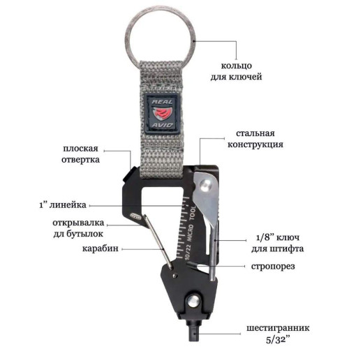 Мультиинструмент Real Avid Ruger 10/22 Micro Tool фото 2