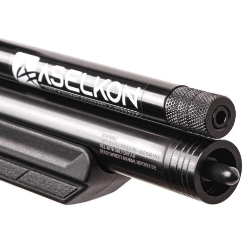 Пневматична гвинтівка (PCP) Aselkon MX10-S Black (кал. 4,5 мм) фото 7
