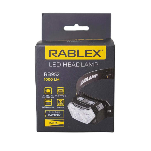 Ліхтарик Rablex RB-952 1000 Lumens фото 2
