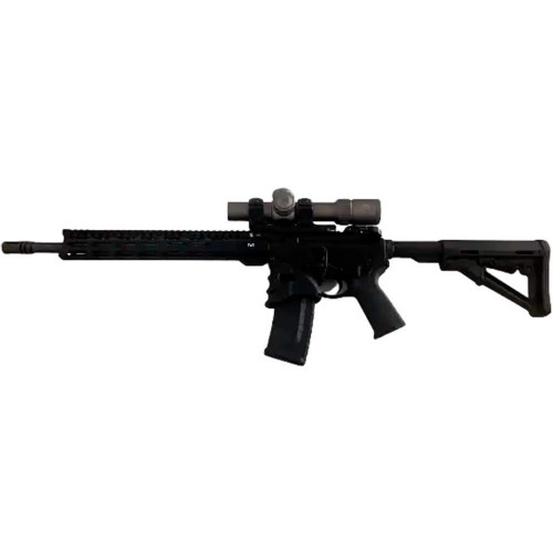Цівка X-GUN Handguard MK1 13.5" для AR-15 (алюміній) чорна фото 2