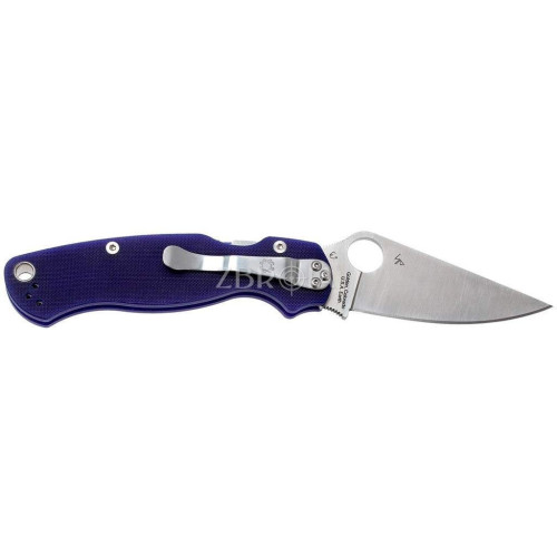Ніж Spyderco ParaMilitary 2 Dark Blue (C81GPDBL2) фото 2