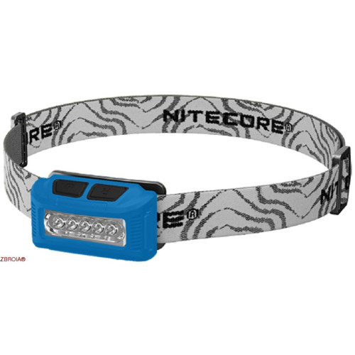 Ліхтар налобний Nitecore NU10 Blue фото
