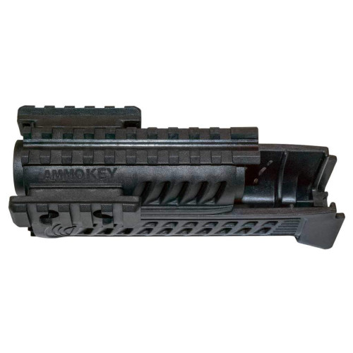 Цевье Ammo Key Akatsiya-1 для АК c 4-мя планками Picatinny (полимер) черное фото 2