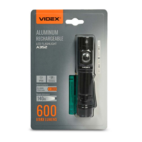 Портативный светодиодный фонарь VIDEX VLF-A352 фото 11