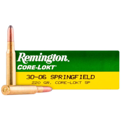 Патрон Remington кал. 30-06 куля Core-Lokt SP, маса 14.25 гр/220 гран фото 2