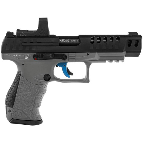 Пневматический пистолет Umarex Walther Q5 Match Combo 5" Set Blowback (5.8421-1) фото 2