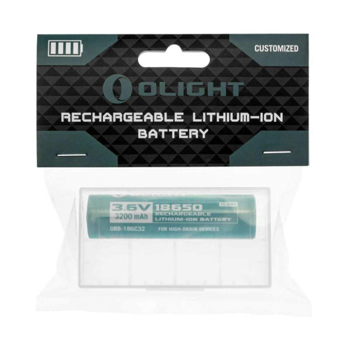 Акумулятор Olight 18650 3200mAh 3.6V фото 4