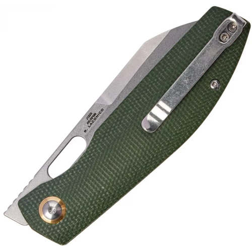 Нoж CJRB Ekko, AR-RPM9 Steel, Micarta Green (J1929-MGN) фото 2