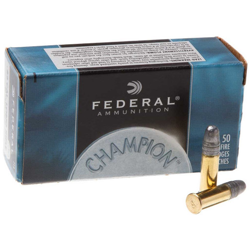 Патрон Federal Champion Target кал. 22 LR куля Solid LRN, маса 2.59 гр/40 гран фото