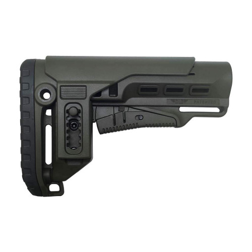Приклад DLG TBS Tactical PCP (Mil-Spec) із регульованою щокою, олива фото 5