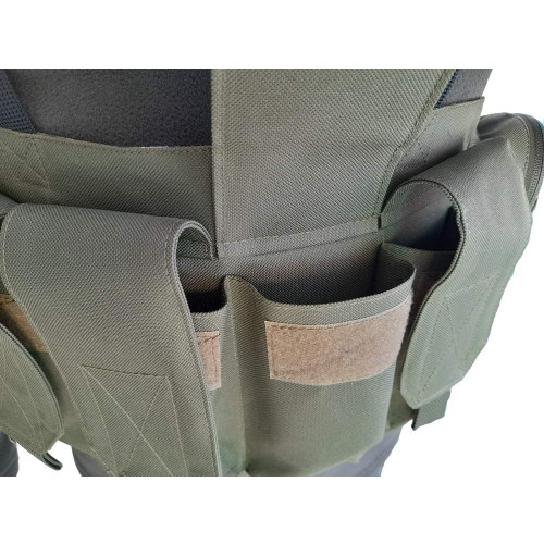Разгрузочная система LeRoy Tactical под 4 магазина АК и 2 гранаты (дубок) фото 4