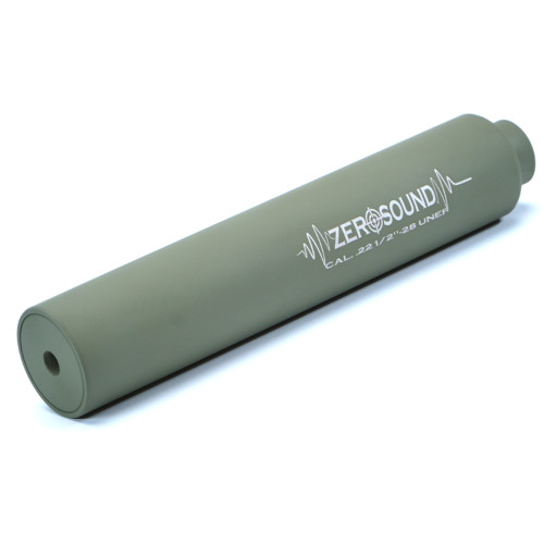 Глушитель Zero Sound кал. 22. Резьба 1/2"-28 UNEF Olive фото