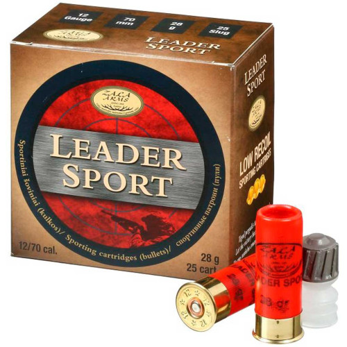 Патрон Zala Arms Leader Sport кал. 12/70 масса 28 гр фото