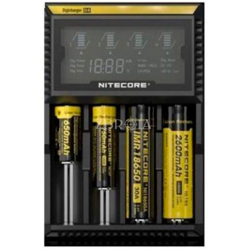 Зарядний пристрій Nitecore Digicharger D4 фото 2